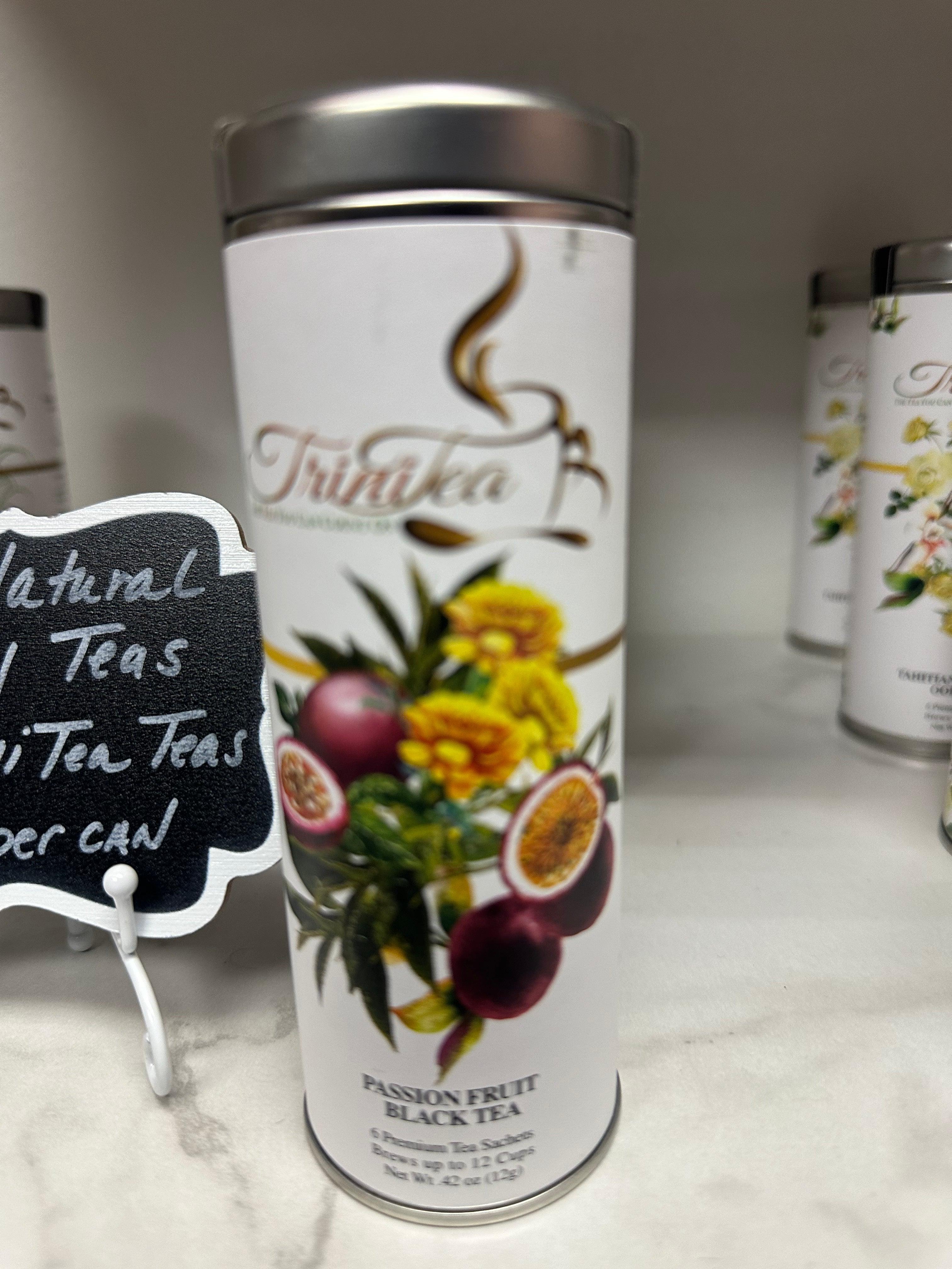 TriniTea Passion Fruit Black Tea (Canister)