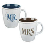Load image into Gallery viewer, Mr. &amp; Mrs. Tea Cup Set

