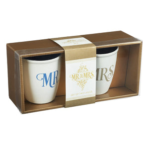 Mr. & Mrs. Tea Cup Set