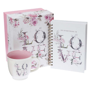 Love Mug & Journal Set