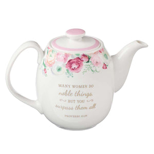 I Love You Mom Teapot