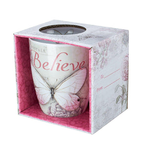 Believe Butterfly Tea Mug
